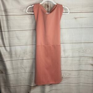 Boohoo Petite Mauve Sleeveless Bodycon Dress Size 10